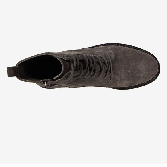 NWT! VINCE women’s Cabria lug lace up water repellent boots - Picture 2 of 9